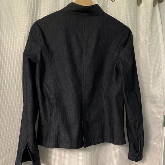 Stretch denim short jacket - Picture 6 of 7